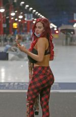CARLA HOWE Wearing a Mask Out in London 04/09/2020