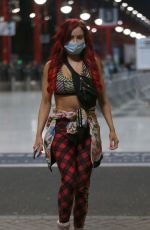 CARLA HOWE Wearing a Mask Out in London 04/09/2020
