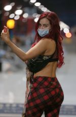 CARLA HOWE Wearing a Mask Out in London 04/09/2020