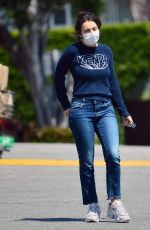 CHARLI XCX Wearing Mask Out in Los Angeles 04/20/2020