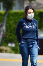 CHARLI XCX Wearing Mask Out in Los Angeles 04/20/2020