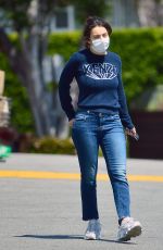 CHARLI XCX Wearing Mask Out in Los Angeles 04/20/2020