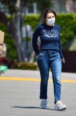 CHARLI XCX Wearing Mask Out in Los Angeles 04/20/2020