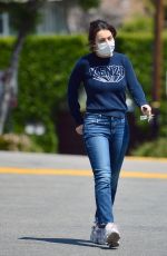 CHARLI XCX Wearing Mask Out in Los Angeles 04/20/2020