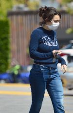 CHARLI XCX Wearing Mask Out in Los Angeles 04/20/2020