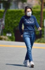 CHARLI XCX Wearing Mask Out in Los Angeles 04/20/2020