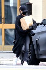 CHLOE MORETZ Wearing Black Mask and Gloves Out Shopping in Los Angeles 04/08/2020