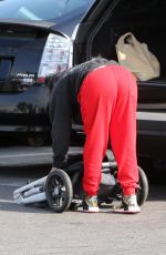 CHRISTINA MILIAN Wearing Mask Shopping at a Market in Los Angeles 04/04/2020