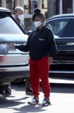 CHRISTINA MILIAN Wearing Mask Shopping at a Market in Los Angeles 04/04/2020