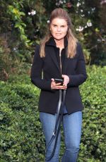 CHRISTINA SCHWARZENEGGER and MARIA SHRIVER Out in Los Angeles 04/16/2020