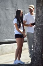 CLAUDIA TRAISAC Out for Coffee in Los Feliz 04/25/2020