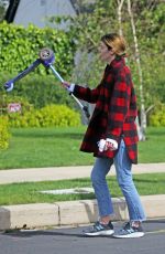 COBIE SMULDERS Out and About in Los Angeles 04/08/2020