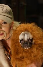 COURTNEY STODDEN Channels Joe Exotic in Los Angeles 04/06/2020