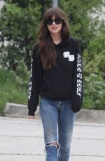 DAKOTA JOHNSON Out and About in Los Angeles 04/13/2020