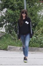 DAKOTA JOHNSON Out and About in Los Angeles 04/13/2020
