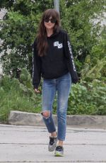 DAKOTA JOHNSON Out and About in Los Angeles 04/13/2020