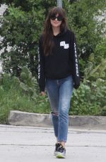 DAKOTA JOHNSON Out and About in Los Angeles 04/13/2020