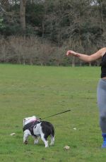 DANIELLE MASON Workout at a Park in London 04/27/2020