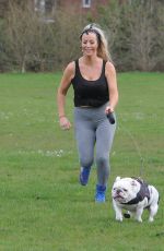 DANIELLE MASON Workout at a Park in London 04/27/2020