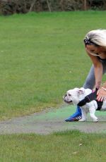 DANIELLE MASON Workout at a Park in London 04/27/2020