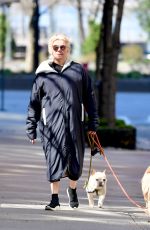 DEBORRA-LEE FURNESS Out with Her Dogs in New York 03/31/2020