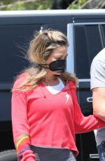 DENISE RICHARDS and Aaron Phyphers Wearing Masks Out Shopping in Malibu 04/28/2020