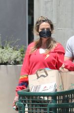 DENISE RICHARDS and Aaron Phyphers Wearing Masks Out Shopping in Malibu 04/28/2020
