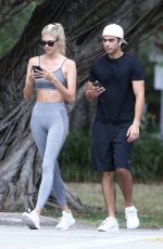 DEVON WINDSOR and Johnny Dexter Barbara Out in Miami 04/08/2020