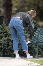 DIANE KRUGER Out at a Park in Los Angeles 04/08/2020