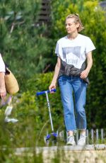 DIANE KRUGER Out at a Park in Los Angeles 04/08/2020