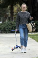 DIANE KRUGER Out at a Park in Los Angeles 04/08/2020