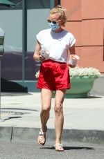 DIANE KRUGER Out for Frozen Yogurt in Los Angeles 04/24/2020