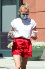DIANE KRUGER Out for Frozen Yogurt in Los Angeles 04/24/2020