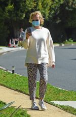 DIANE KRUGER Wearing Mask Out in Los Angeles 04/22/2020