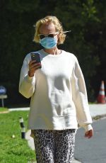DIANE KRUGER Wearing Mask Out in Los Angeles 04/22/2020