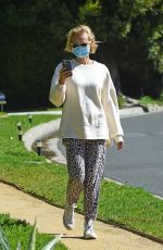 DIANE KRUGER Wearing Mask Out in Los Angeles 04/22/2020