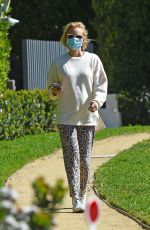 DIANE KRUGER Wearing Mask Out in Los Angeles 04/22/2020