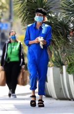DIANE KRUGER Wearing Mask Out in West Hollywood 04/19/2020