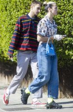 DUA LIPA and Anwar Hadid Out and About in London 04/11/2020