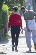 DUA LIPA and Anwar Hadid Out in London 04/09/2020