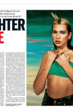 DUA LIPA in Sunday Times Culture Magazine, March 2020