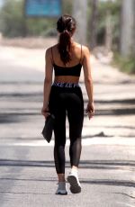 ELENA GUSMEROLI Out Hiking in Tulum 04/01/2020