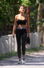 ELENA GUSMEROLI Out Hiking in Tulum 04/01/2020