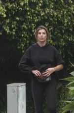 ELISABETTA CANALIS Out for Power Walk in Los Angeles 04/11/2020