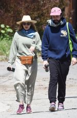ELIZABETH OLSEN and Robbie Arnett Out in Hollywood Hills 04/11/2020