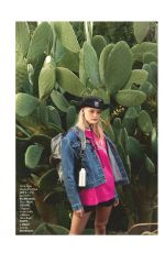 ELIZABETH THOMPSON in Elle Magazine, France April 2020