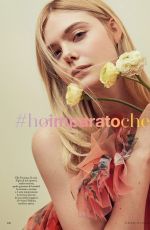 ELLE FANNING in Io Donna Dell Corriere Della Sera, April 2020
