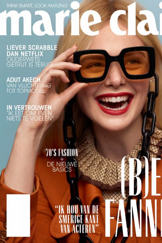 ELLE FANNING in Marie Claire Magazine, Netherlands April 2020