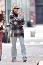 ELSA HOSK and Tom Daly Out in New York 04/16/2020