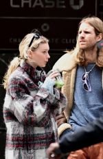 ELSA HOSK and Tom Daly Out in New York 04/16/2020